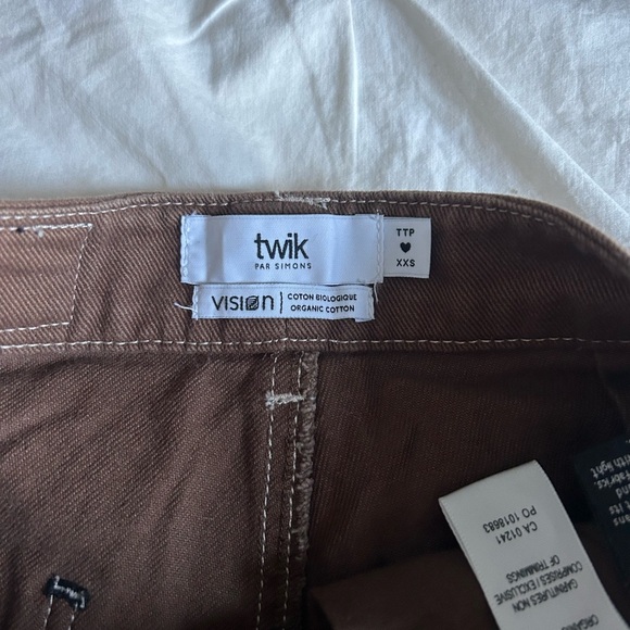 TWIK Brown Pant XXS - Picture 2 of 7